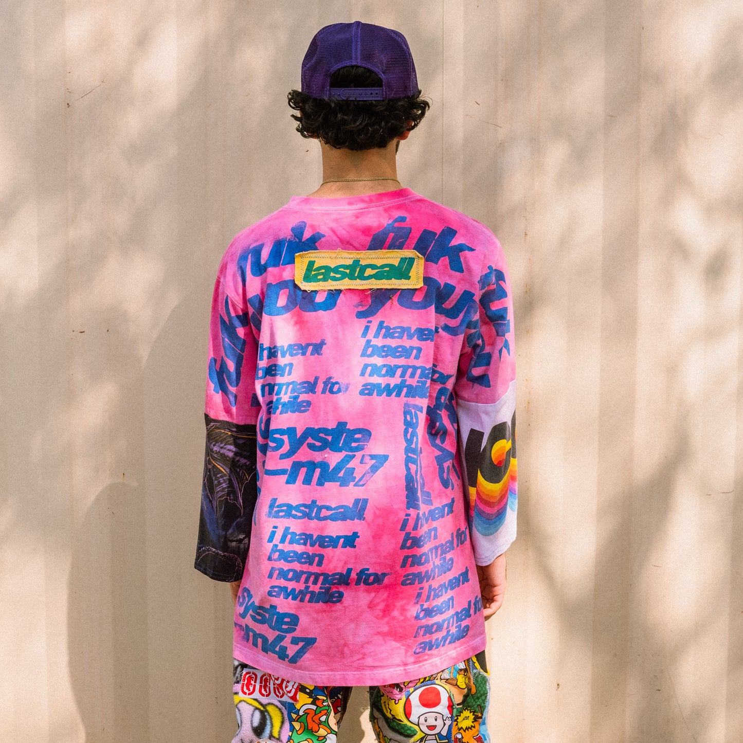 pink longsleeve t shirt