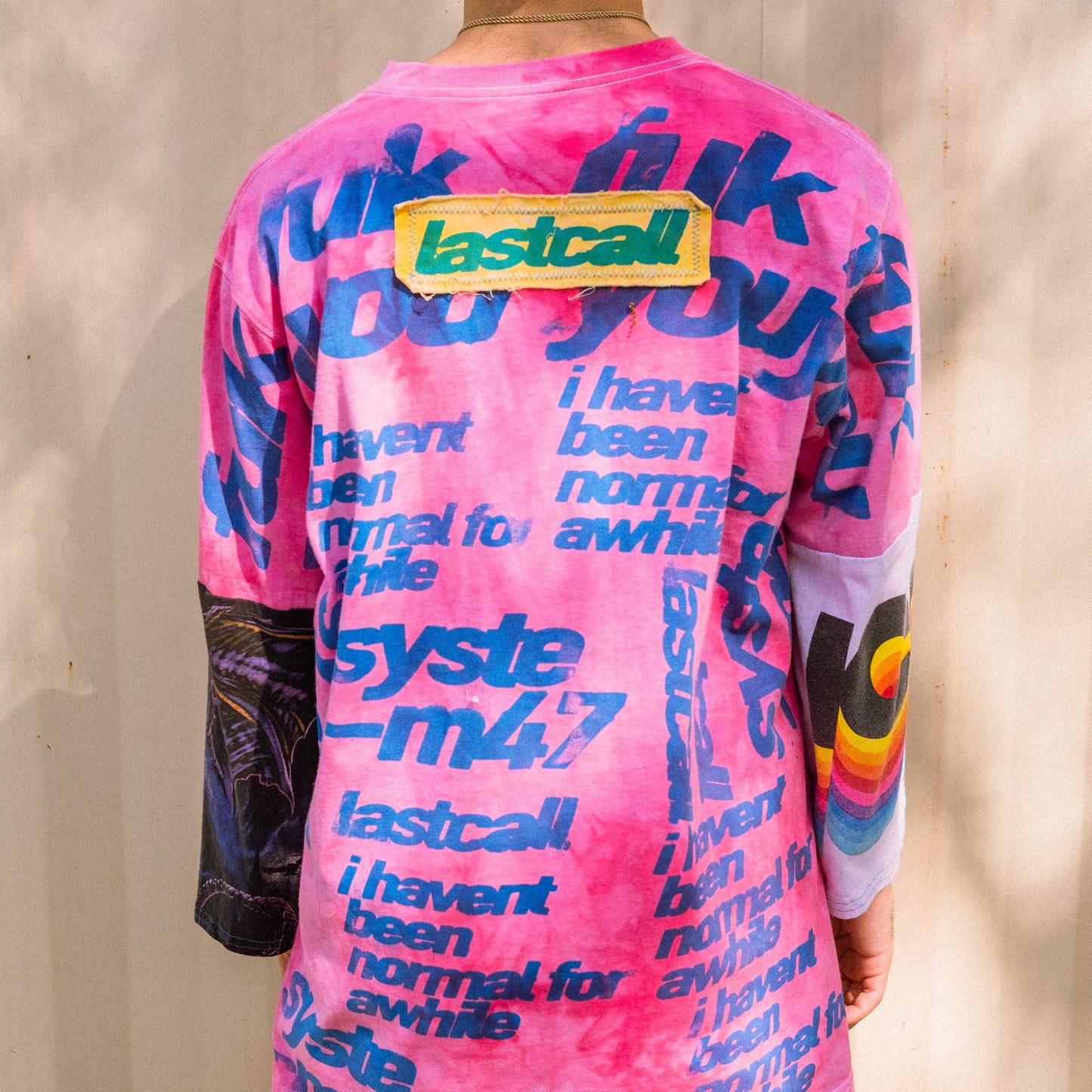 pink longsleeve t shirt