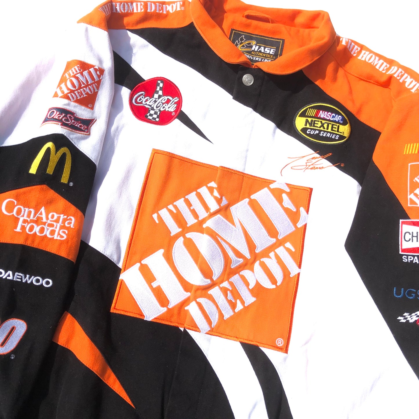 Tony Stewart Home Depot stadium jacket