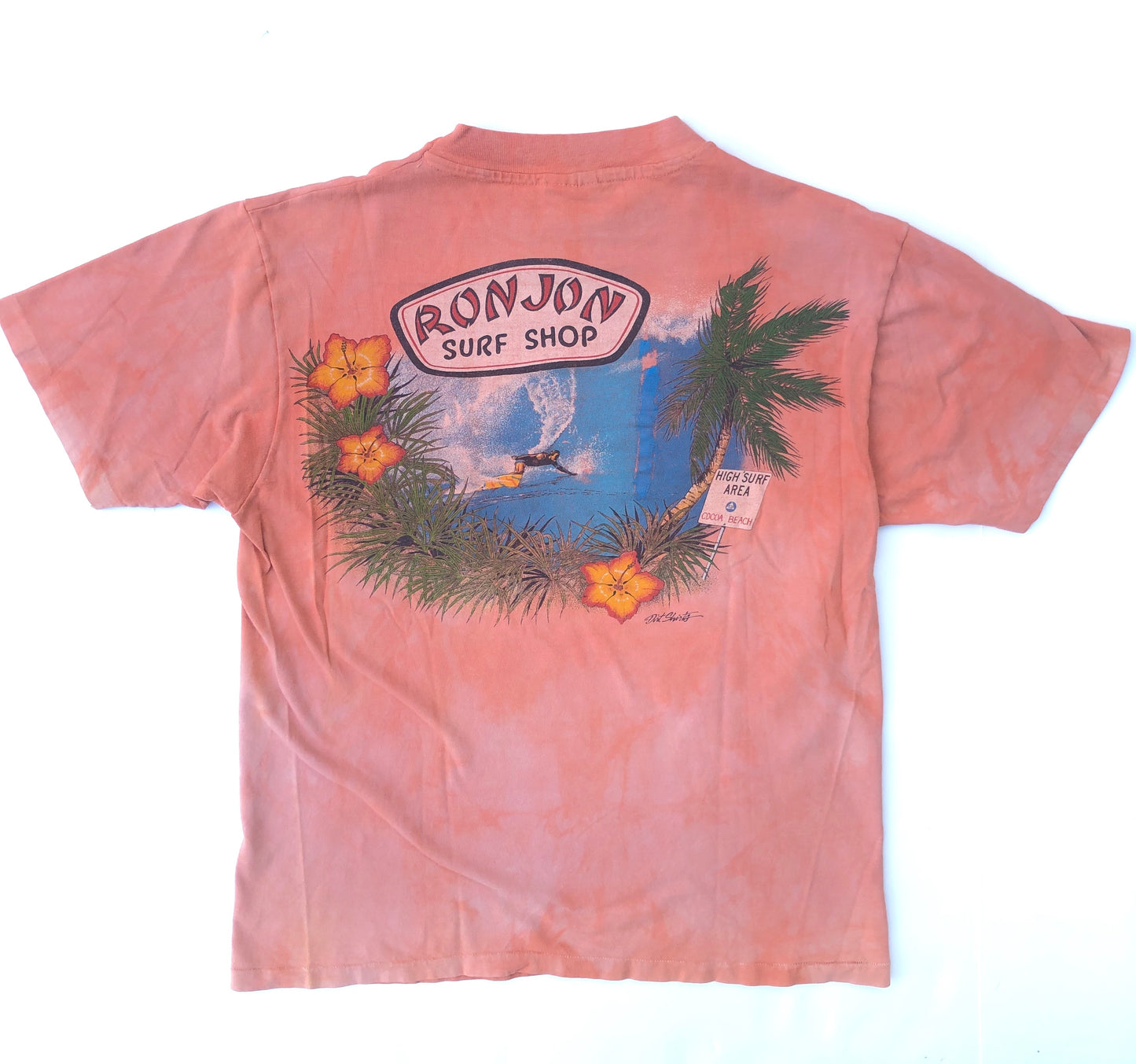 Vintage Maroon dyed Ron Jon surf shop shirt