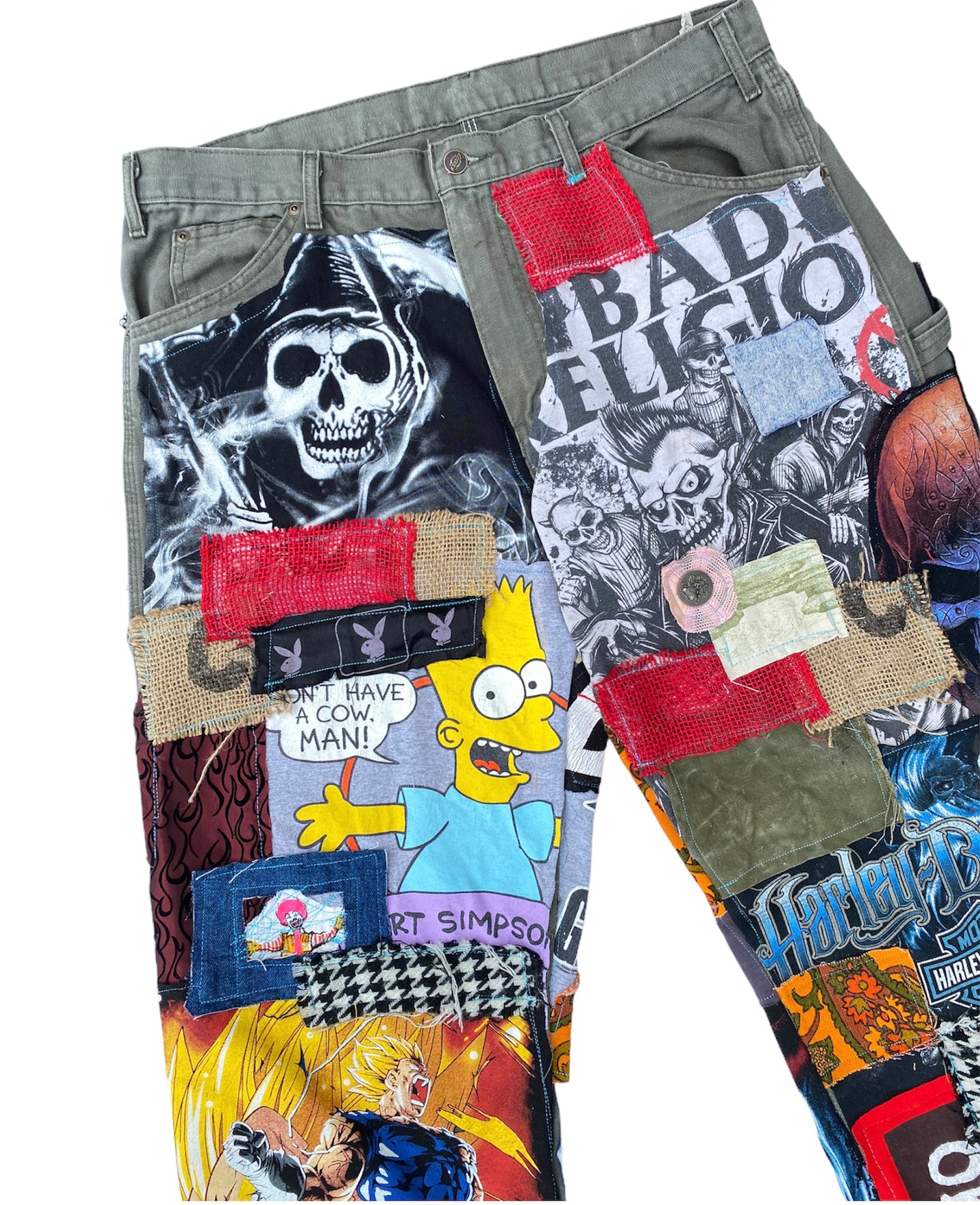 all over patch dickies