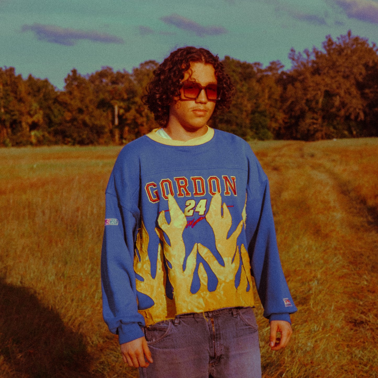 jeff gordon flame sweater