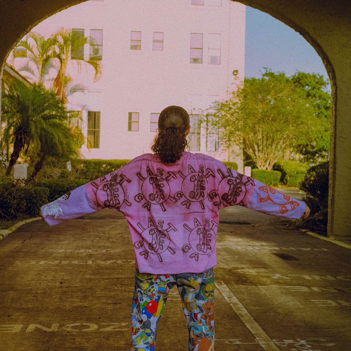 lastcall printed longsleeve shirt