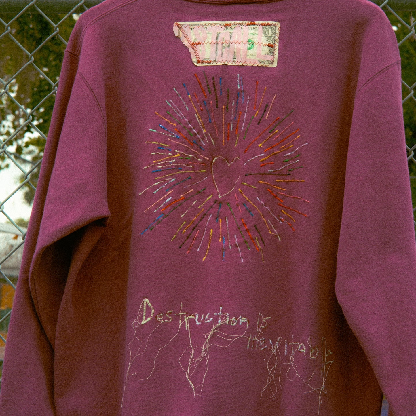 VTG ALTERED CHAMPION SWEATER