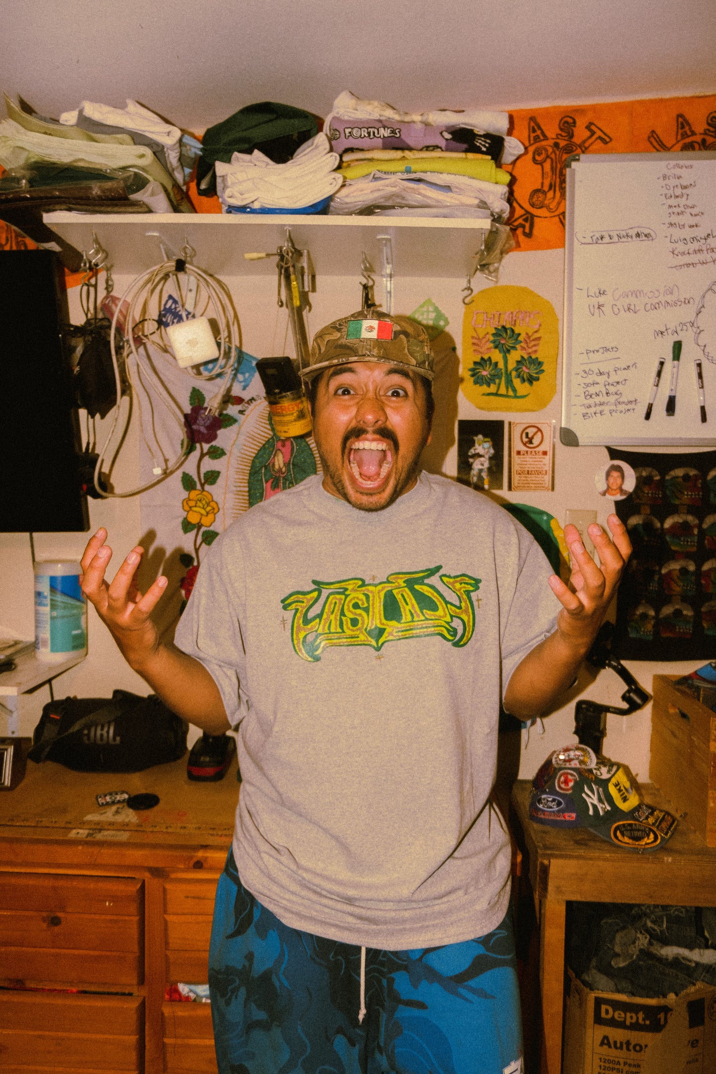 Lastcall Mexico logo tee(prototype 1)