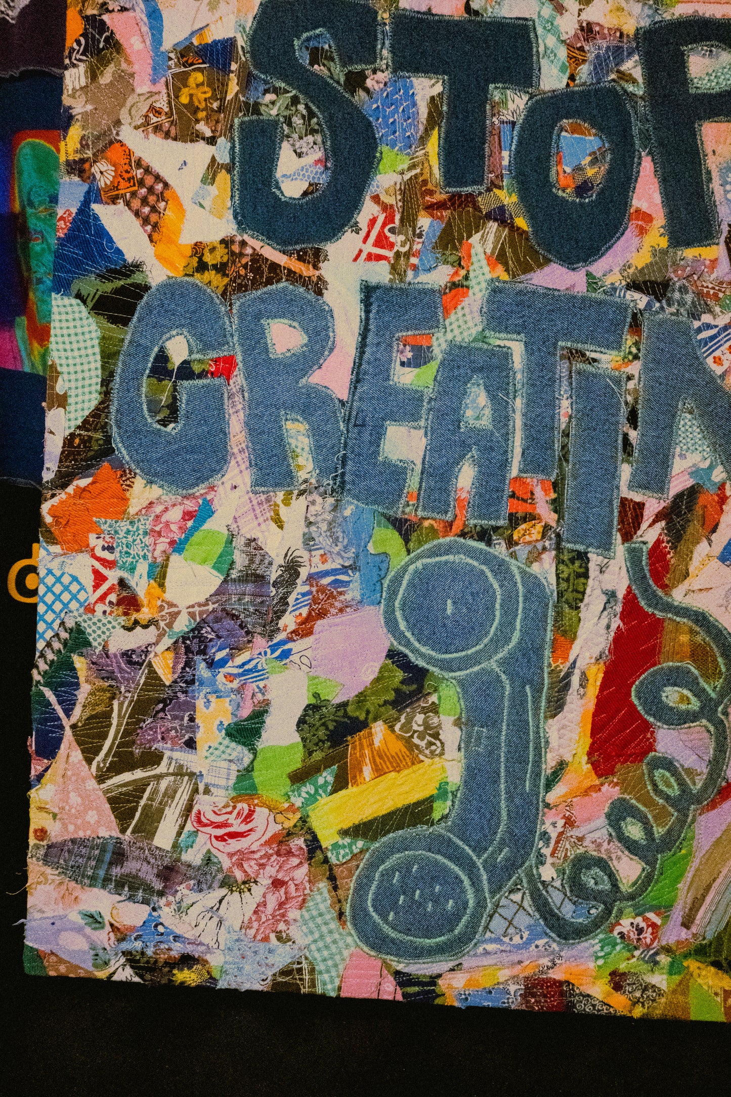 Don’t stop creating canvas