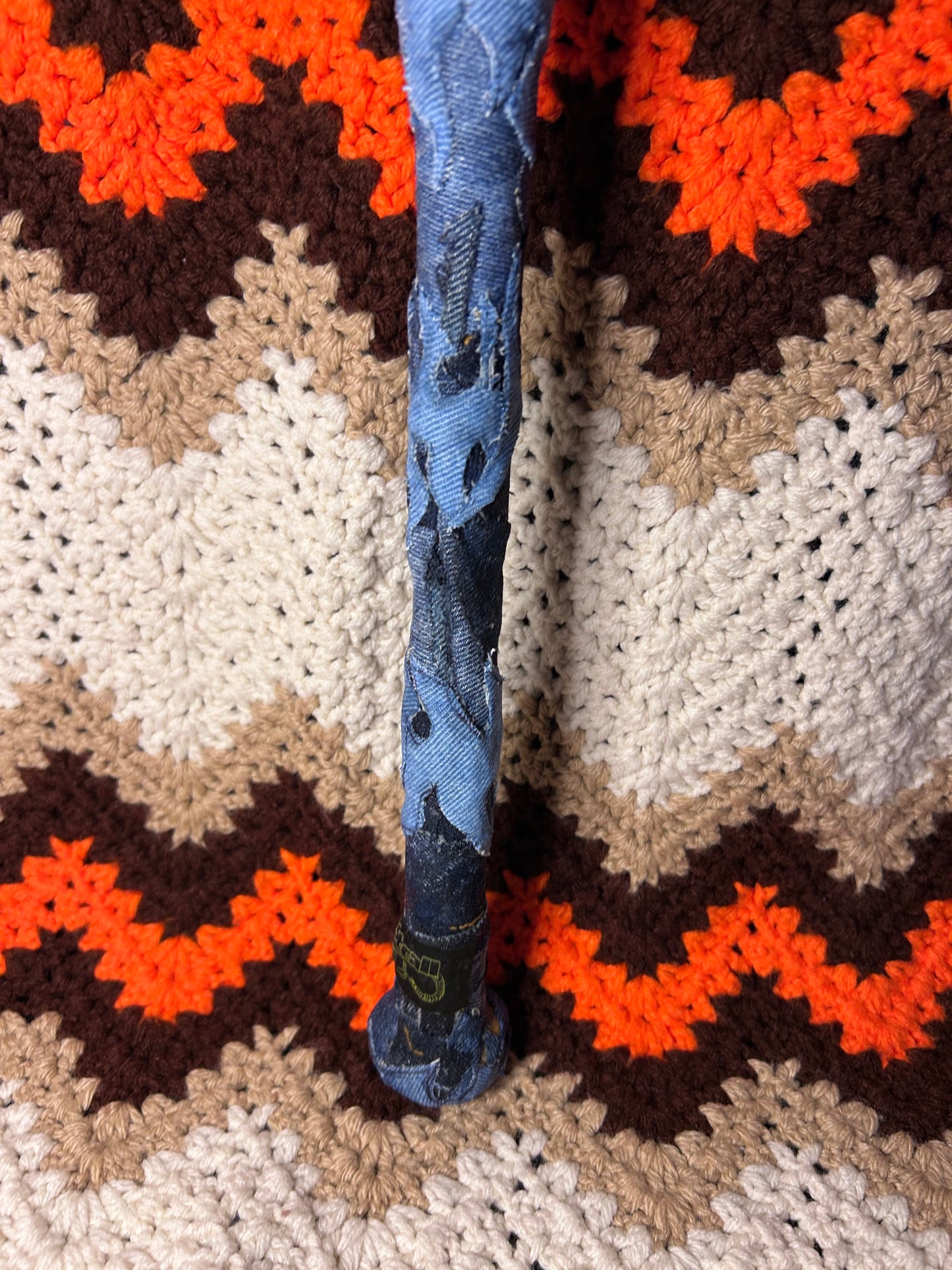 NYC denim baseball bat