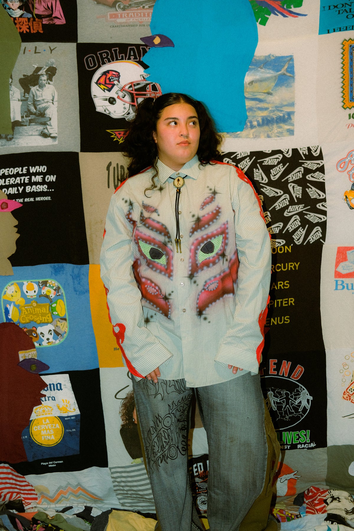 Luchador longsleeve shirt