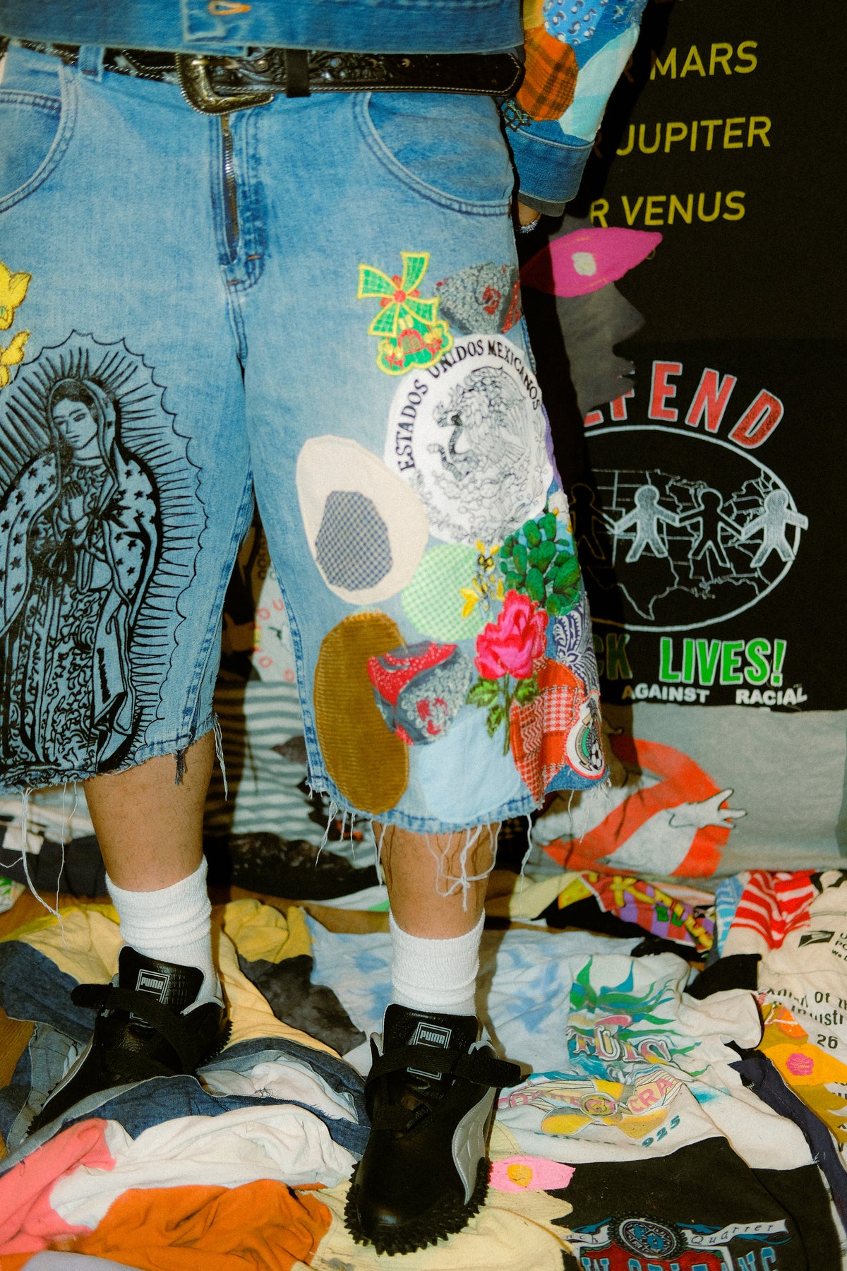patched up shorts 5