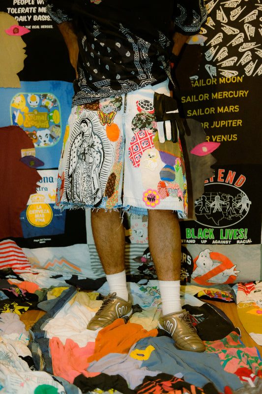 patched up shorts 4