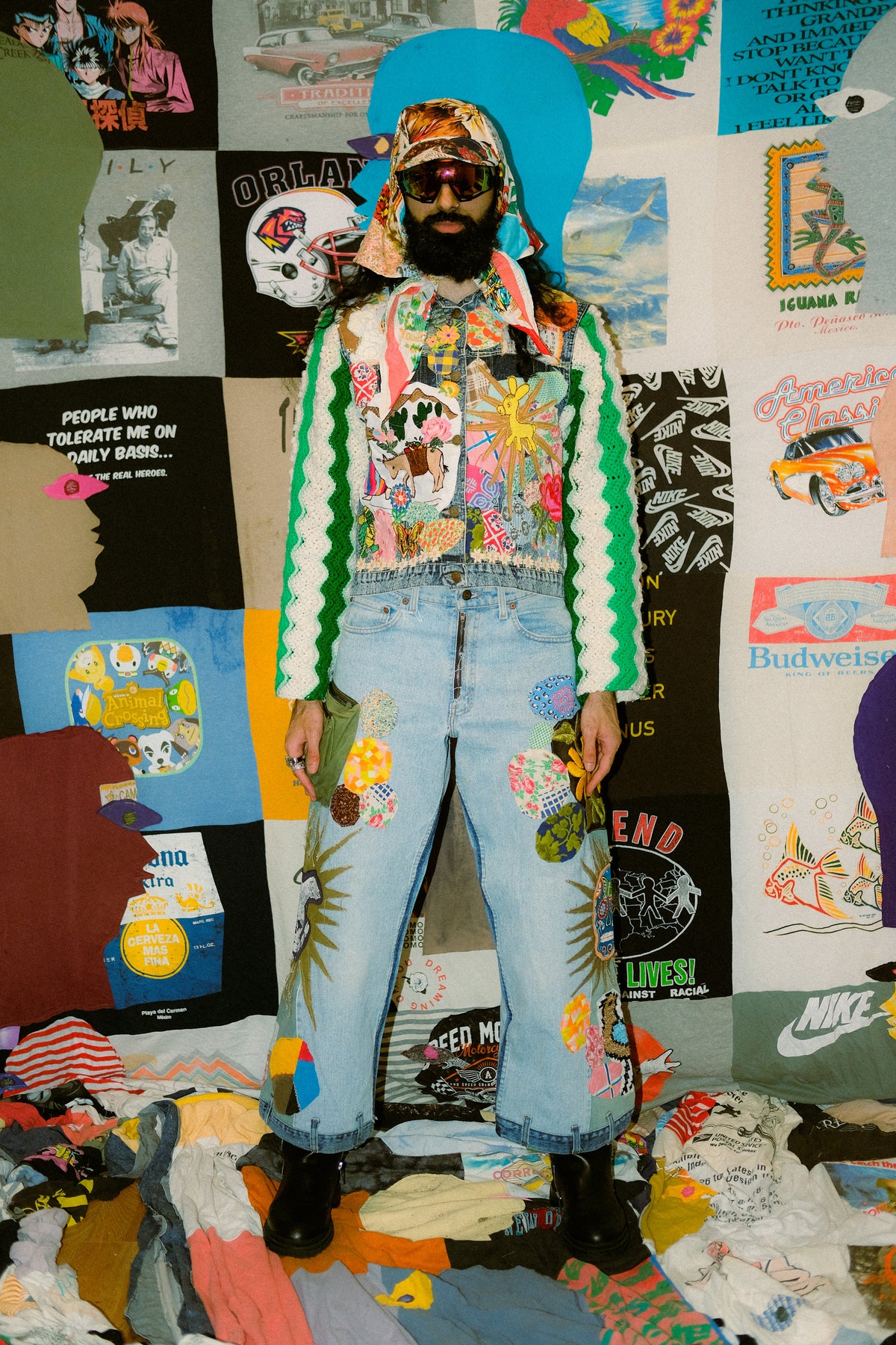 Patched up jeans 2