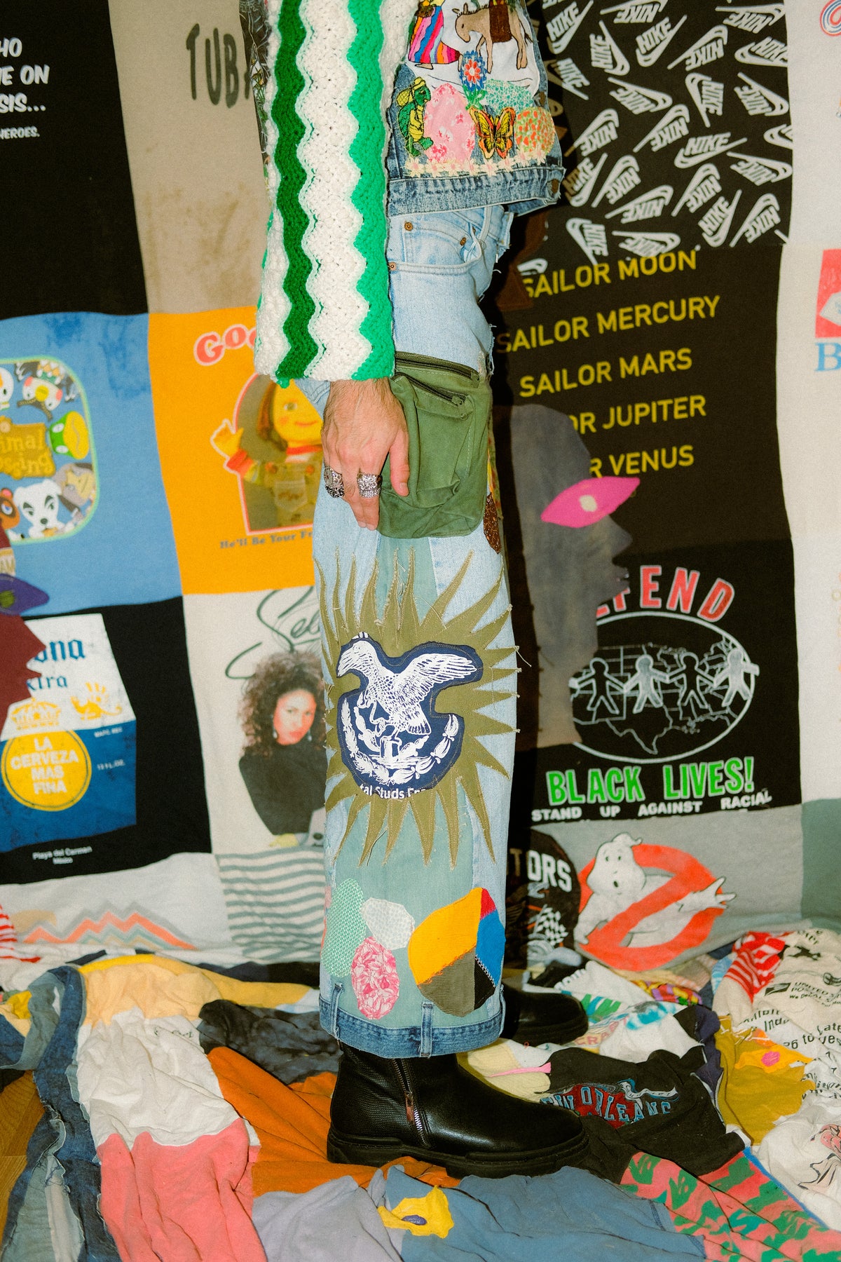 Patched up jeans 2