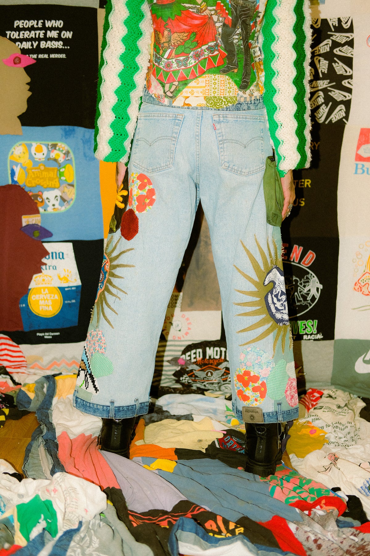 Patched up jeans 2