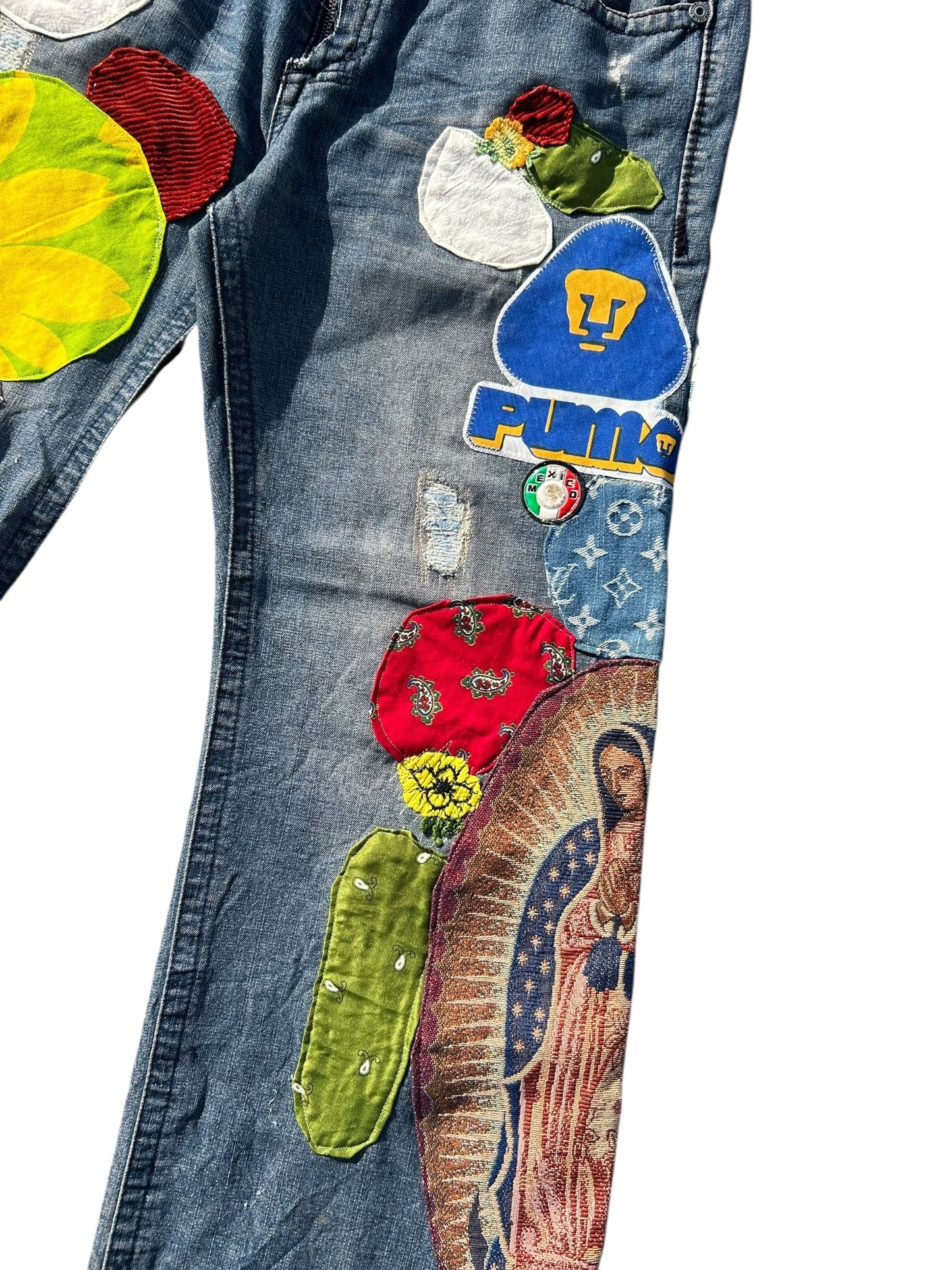 Xtreme couture denim flare jeans