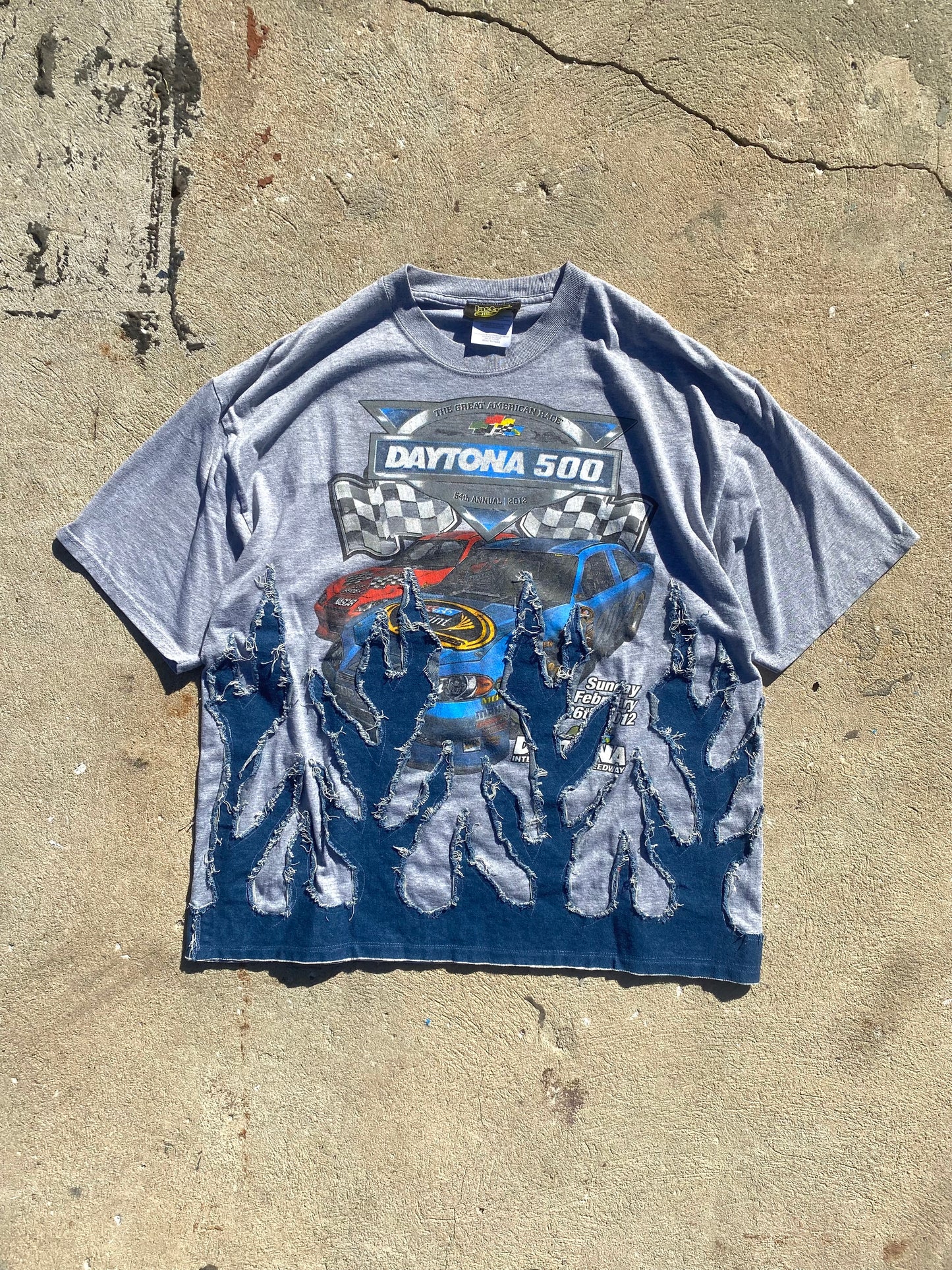 nascar flame tee 2