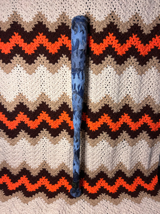 NYC denim baseball bat