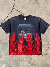 Load image into Gallery viewer, Harley Davidson red flame tee