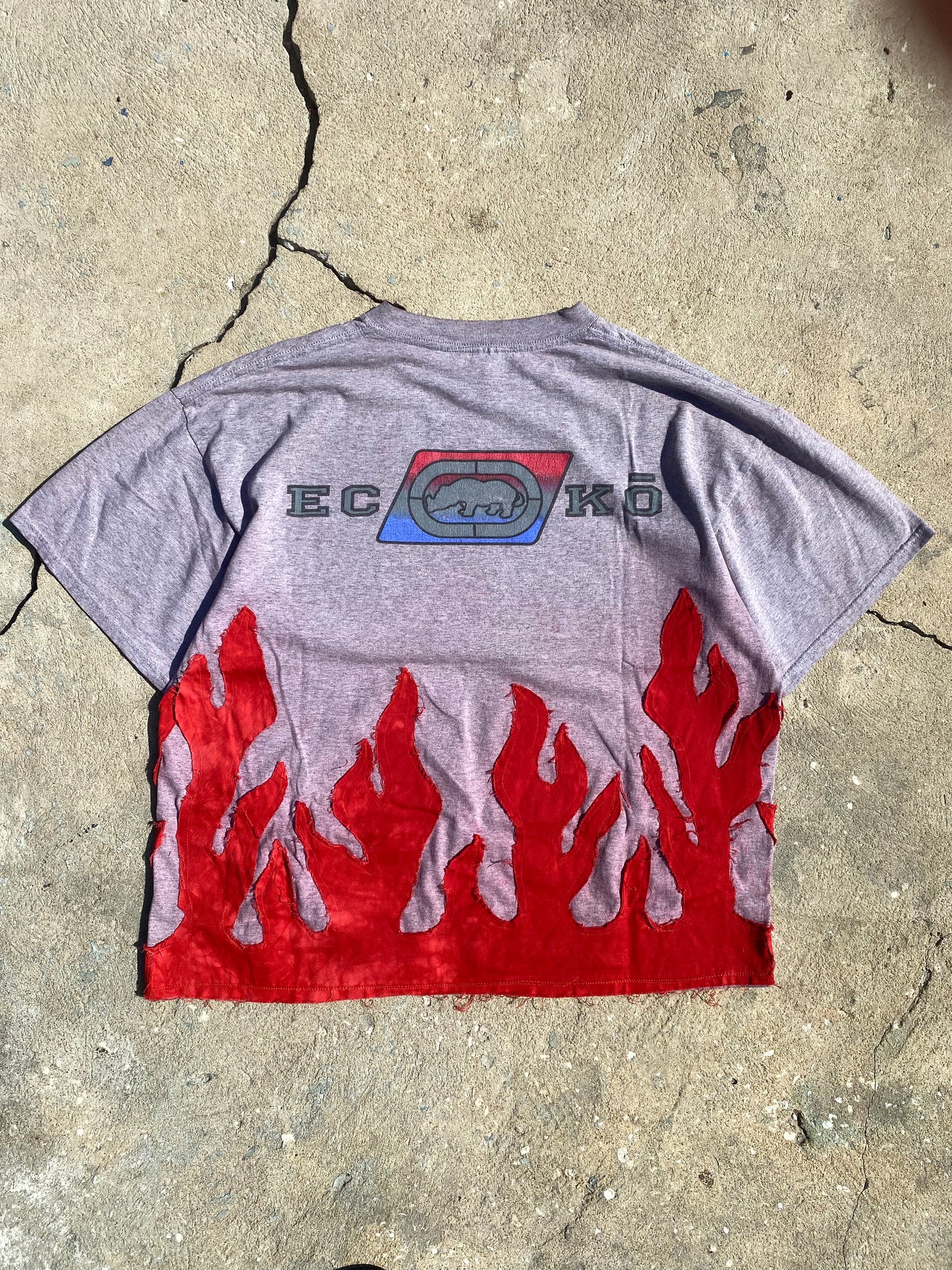 Y2k ecko flame tee