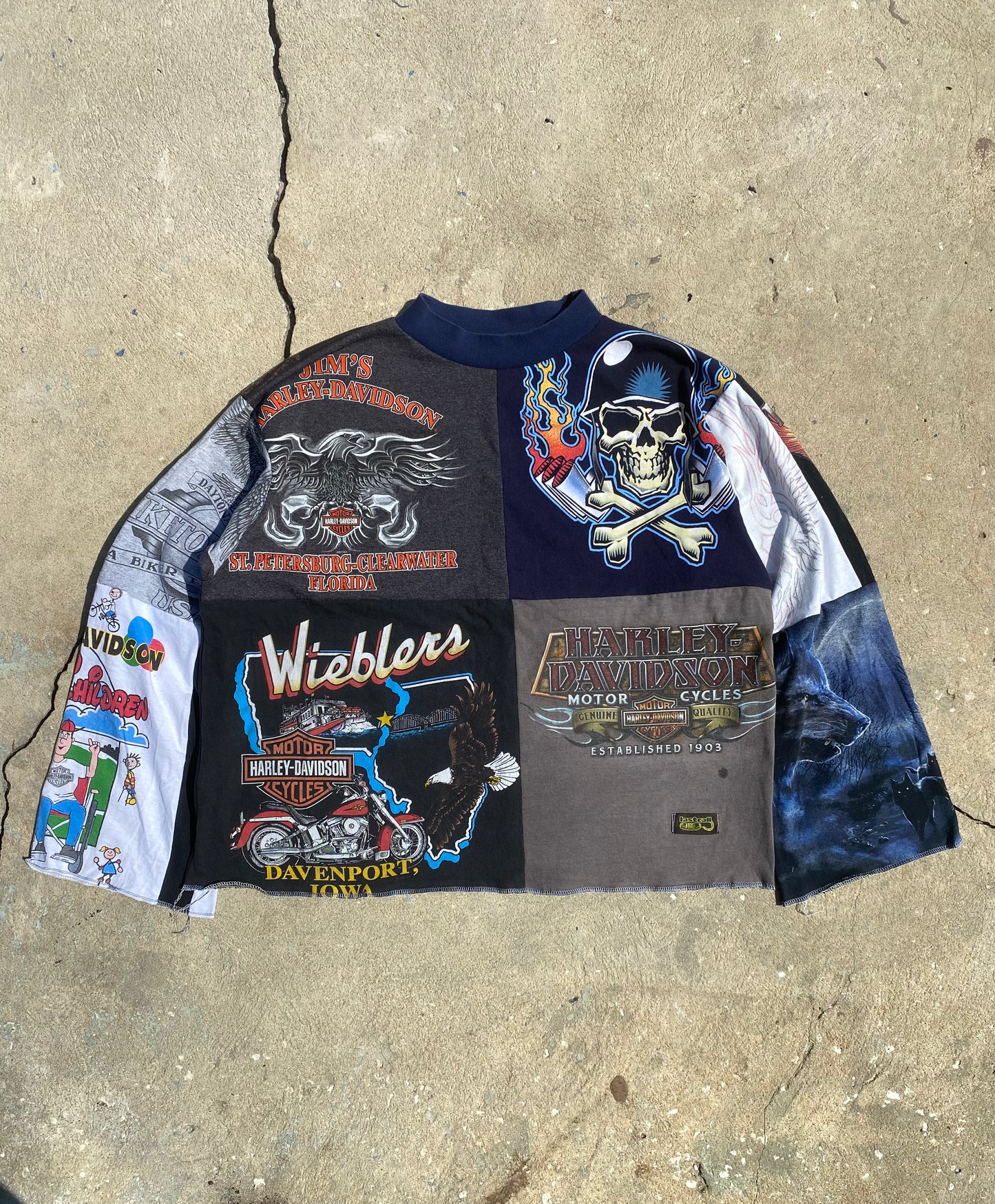 harley multi shirt