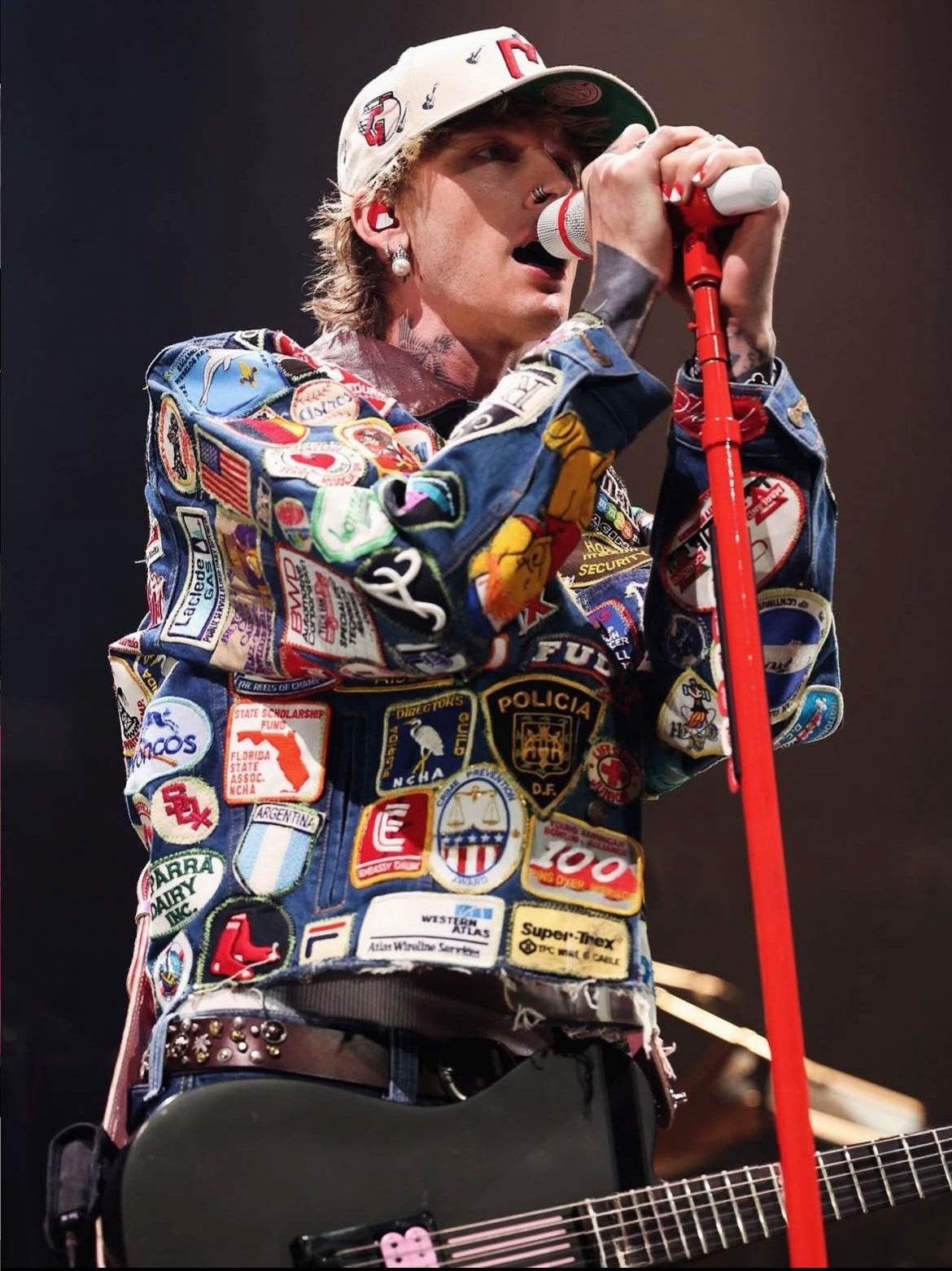 all over patch jacket (commission)