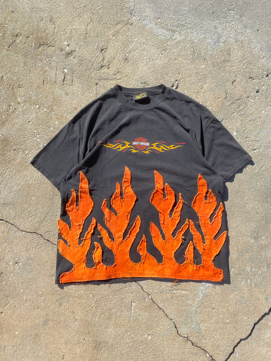 Harley flame tee 9