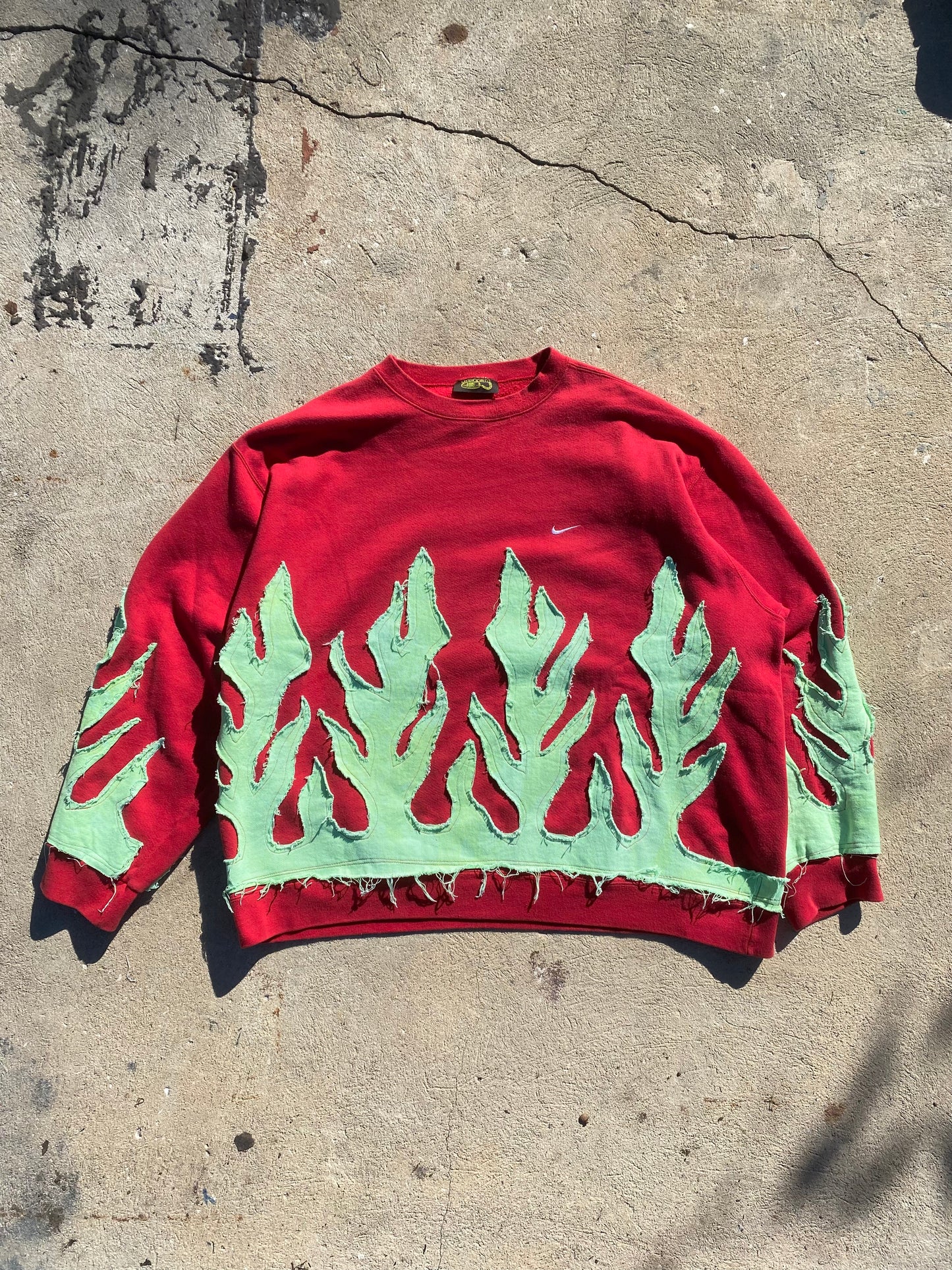 NIKE flame sweater 1