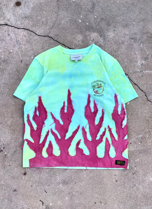 CASABLANCA flame tee