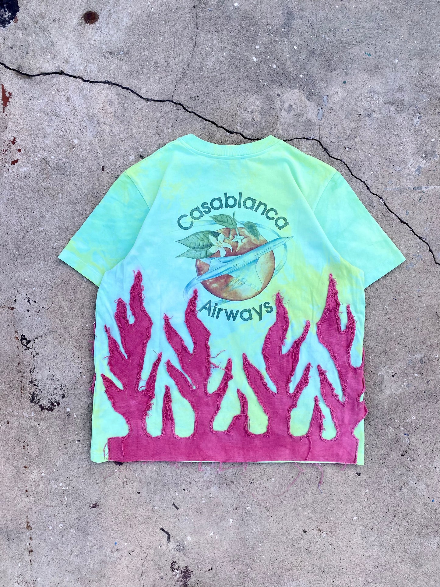 CASABLANCA flame tee