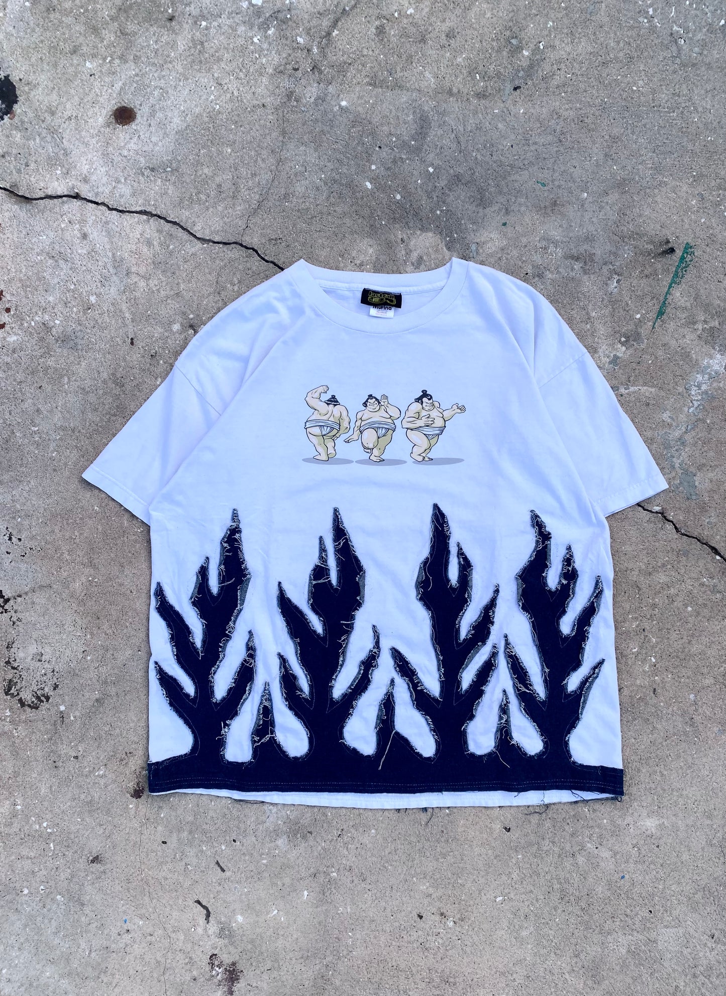 SUMO flame tee