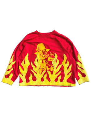 kentucky boy tyler folk flame sweater
