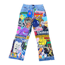 Load image into Gallery viewer, patched up Tommy Hilfiger jeans