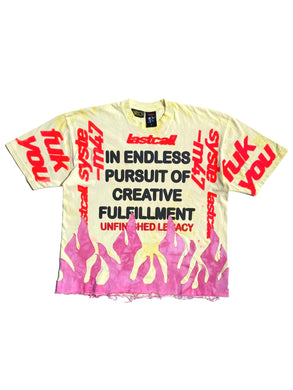 unfinished legacy flame tee