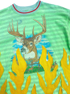 deer flame shirt