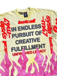 unfinished legacy flame tee
