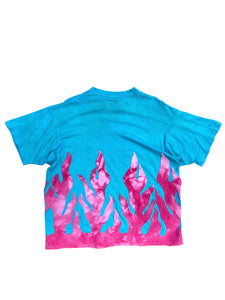 San Diego chargers flame shirt