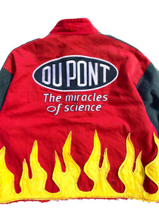 nascar dupont short flame jacket