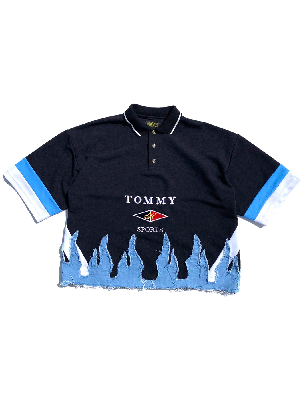 tommy short flame shirt