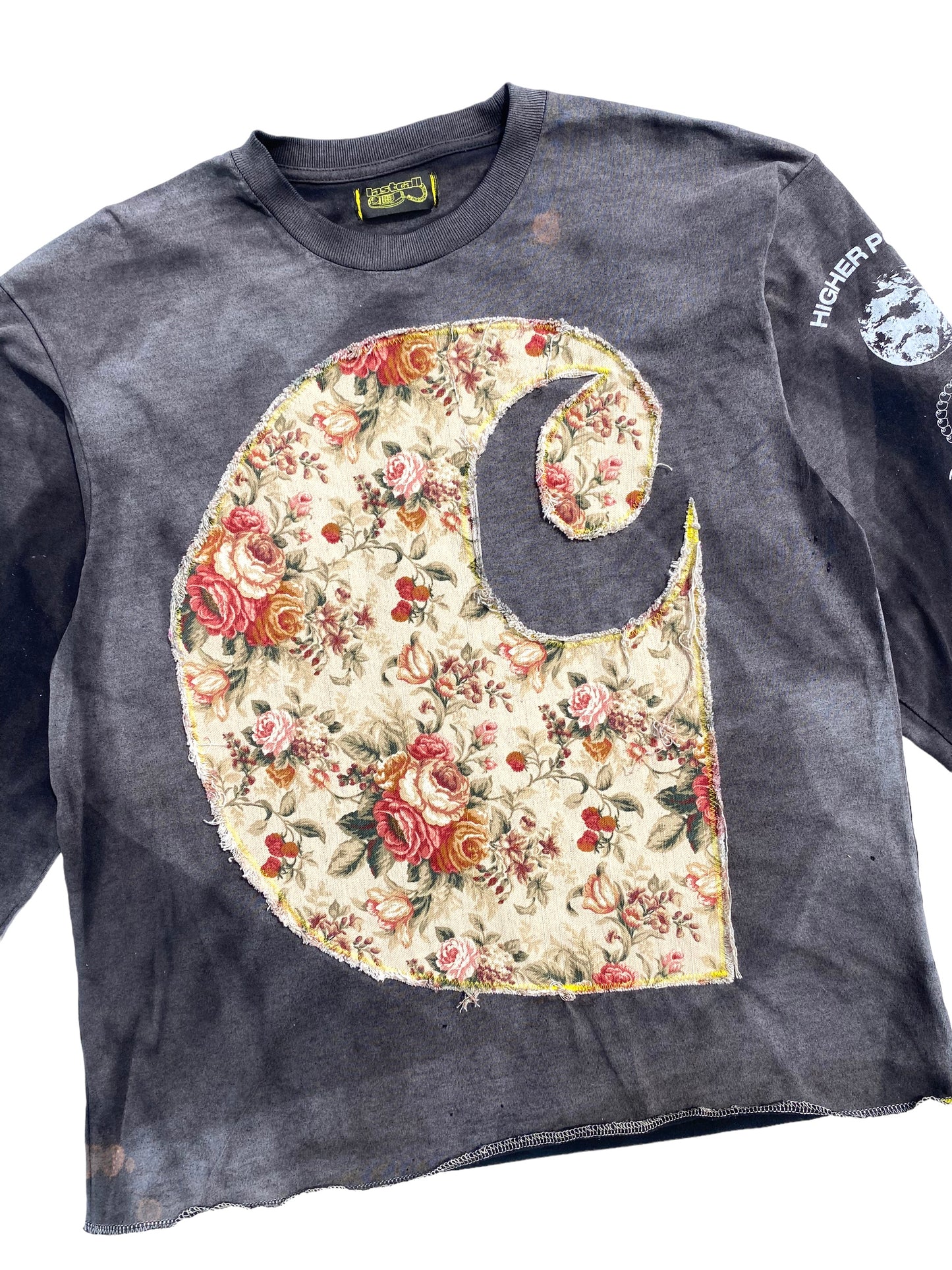 sun faded floral carhartt longsleeve