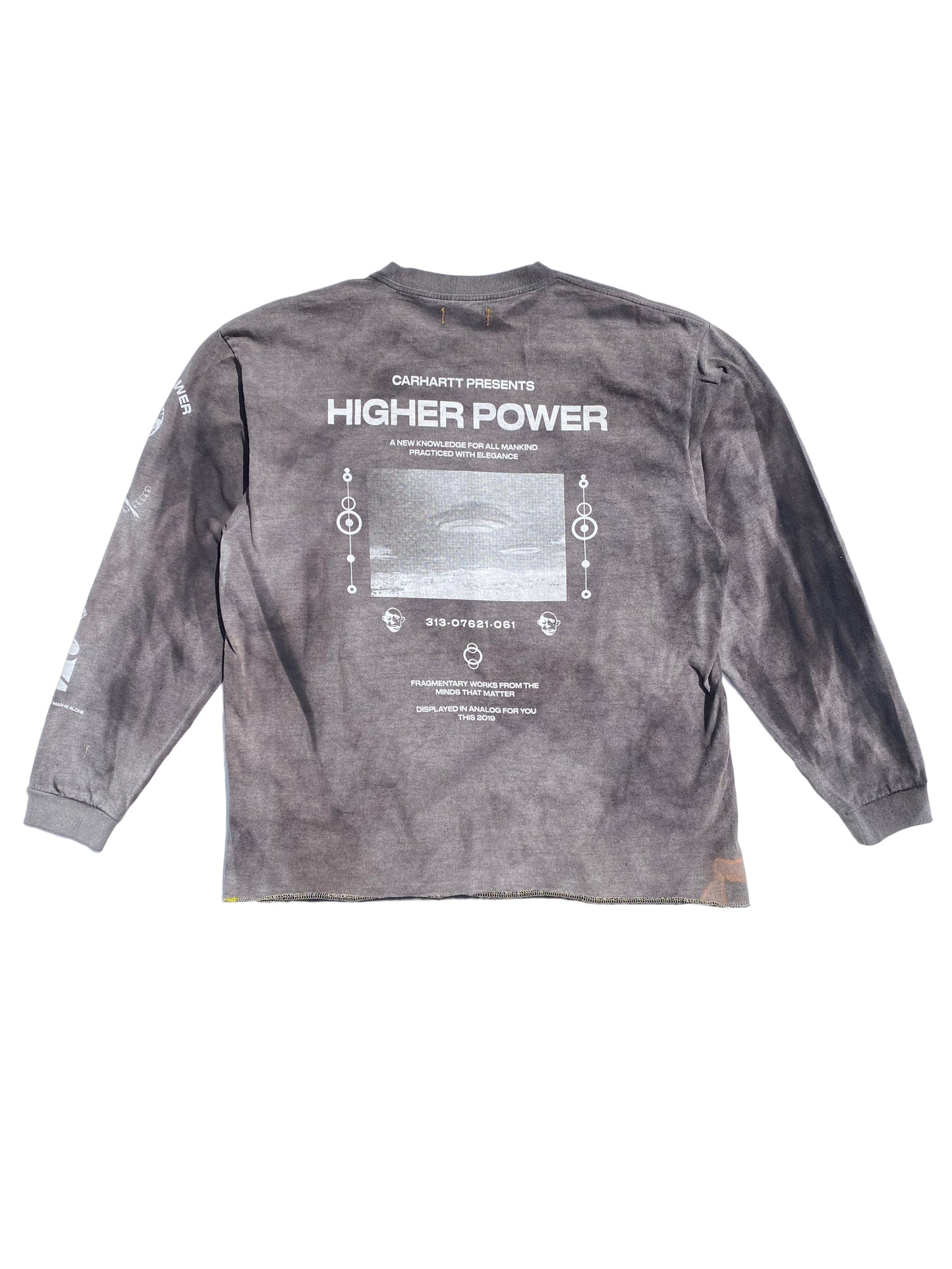 sun faded floral carhartt longsleeve