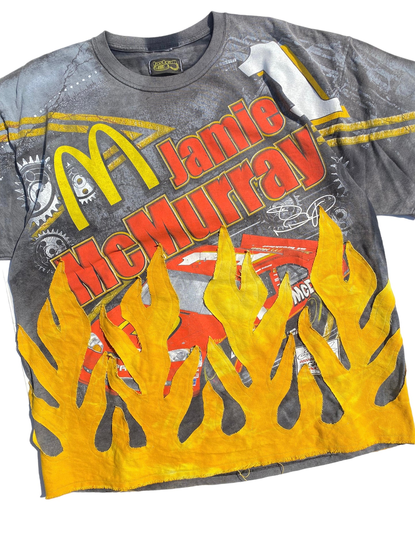 nascar flame tee