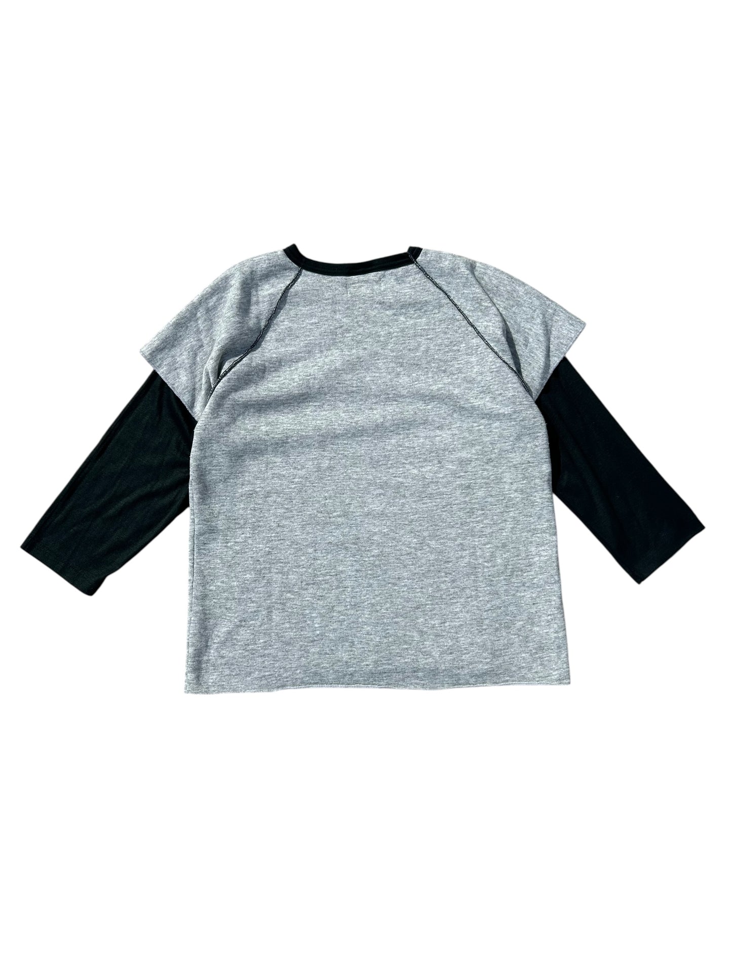 Lastcall raw longsleeve crop top
