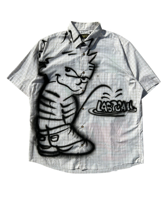 Calvin pissing on lastcall button shirt 05
