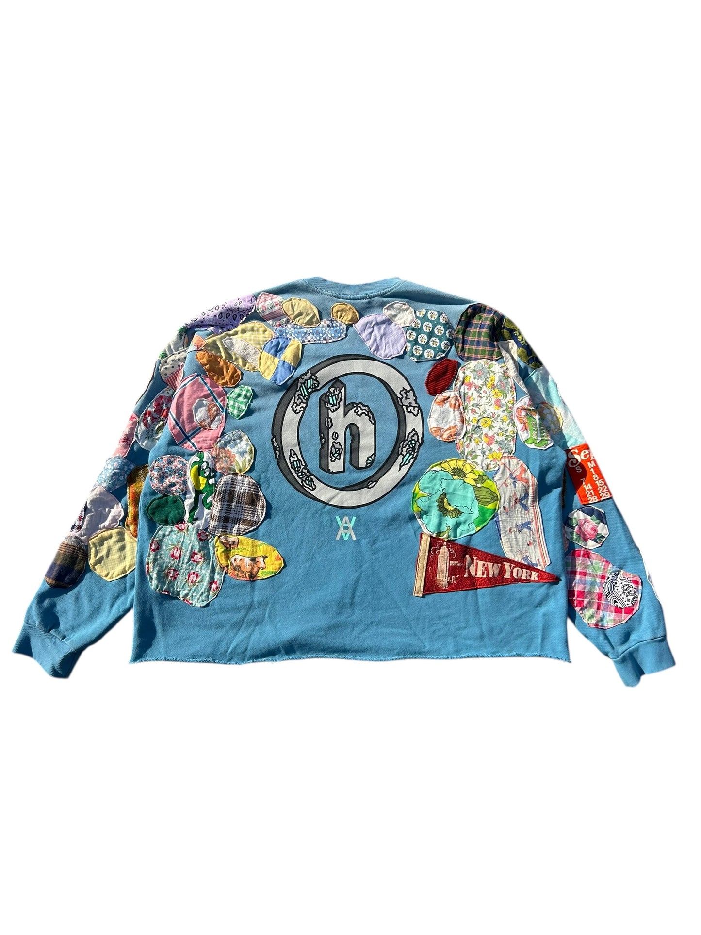 Patched up HIDDEN X DANIEL ARSHAM sweater