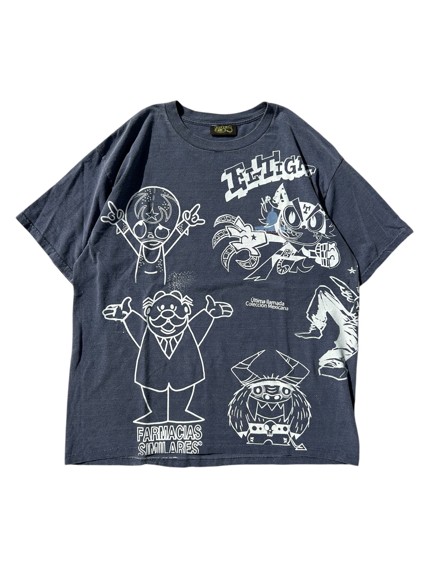 All over print Mexican cartoon shirt 04