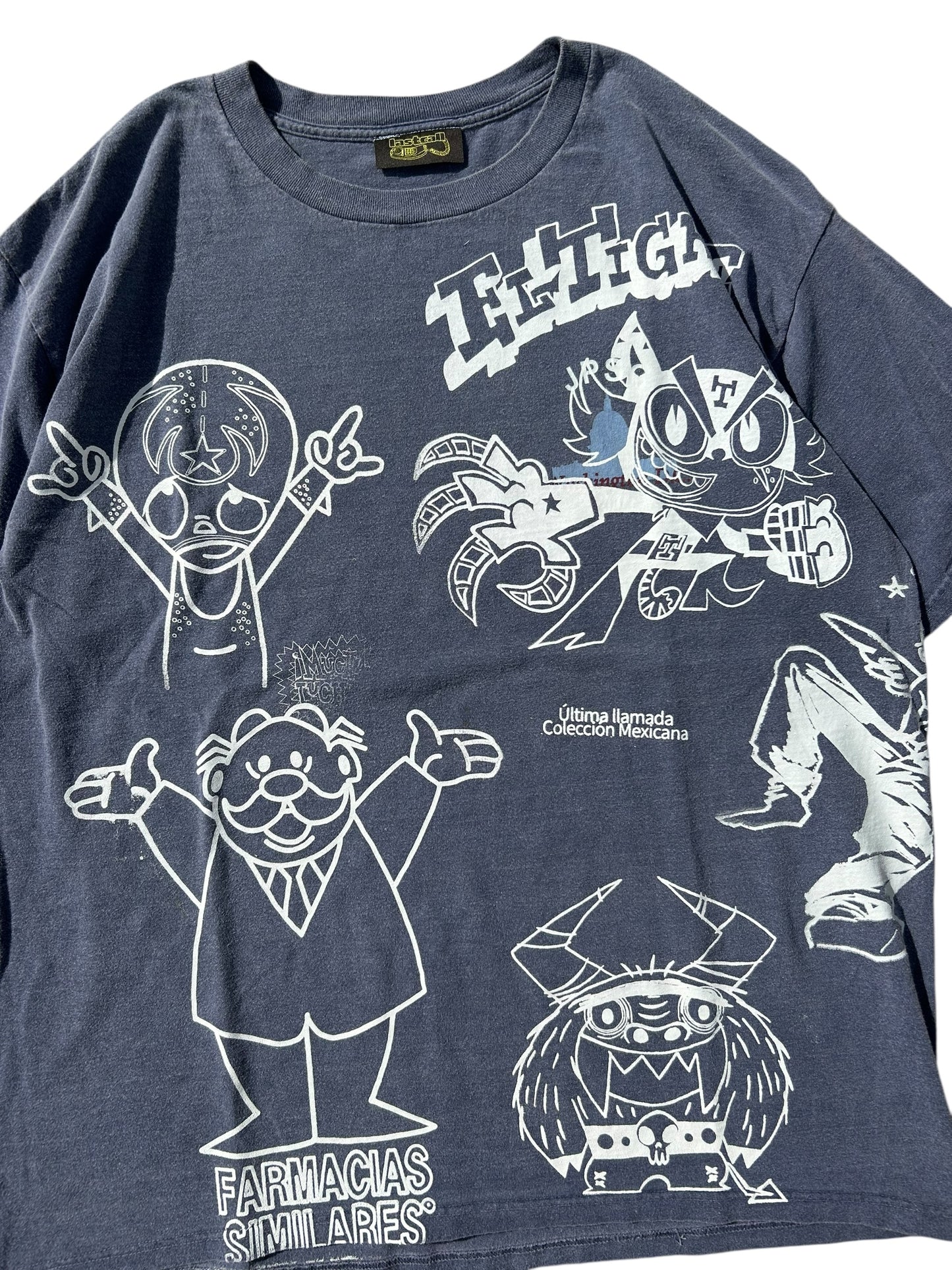 All over print Mexican cartoon shirt 04