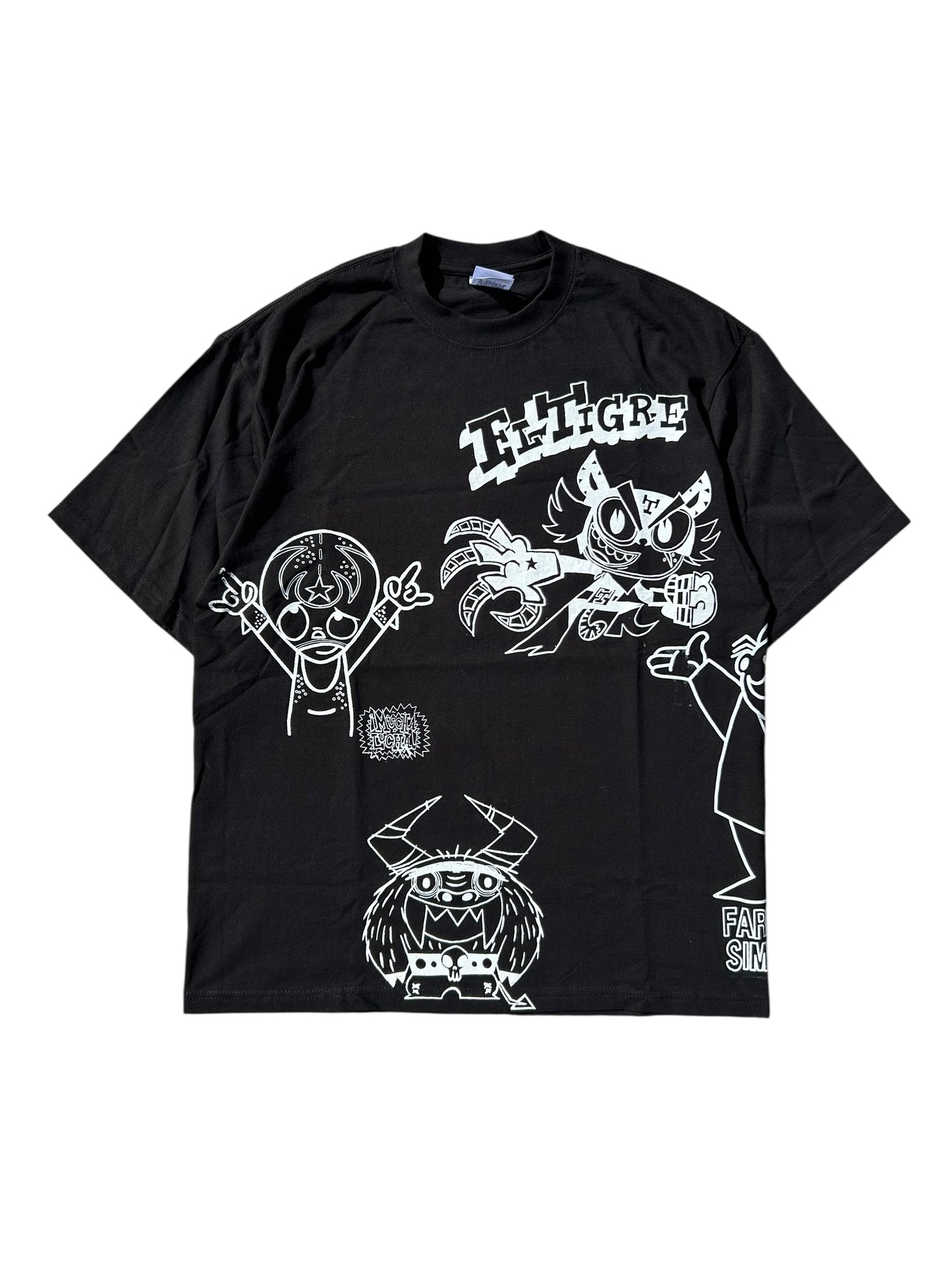 All over print Mexican cartoon shirt 01