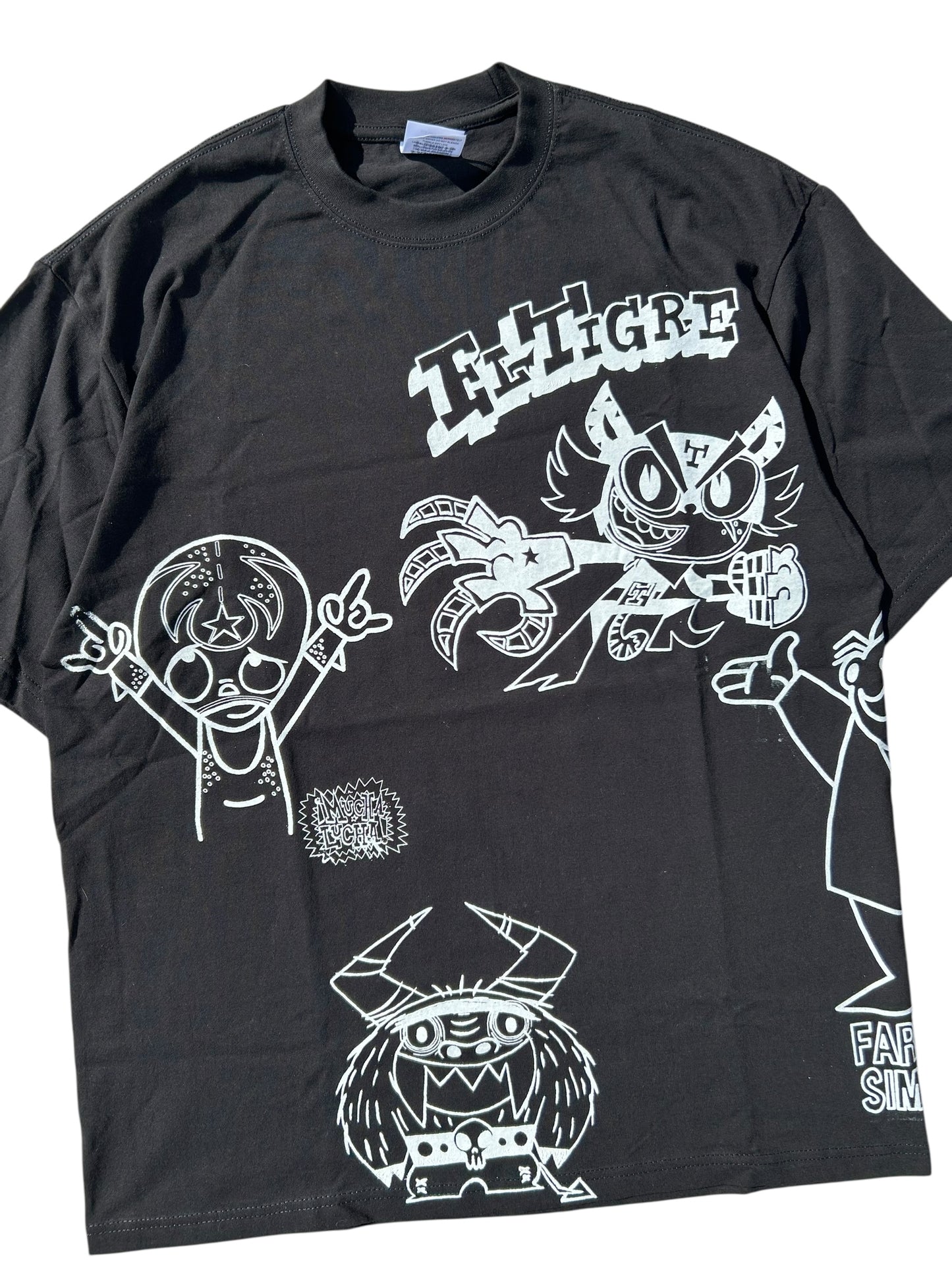 All over print Mexican cartoon shirt 01