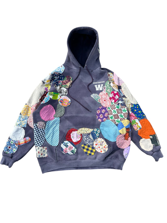 Patched up vintage Westbrook hoodie