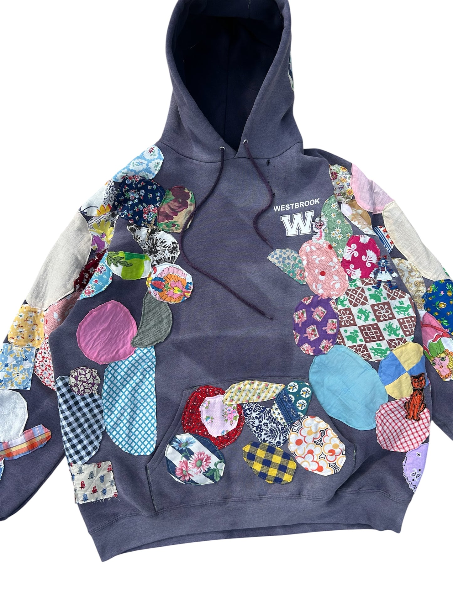 Patched up vintage Westbrook hoodie
