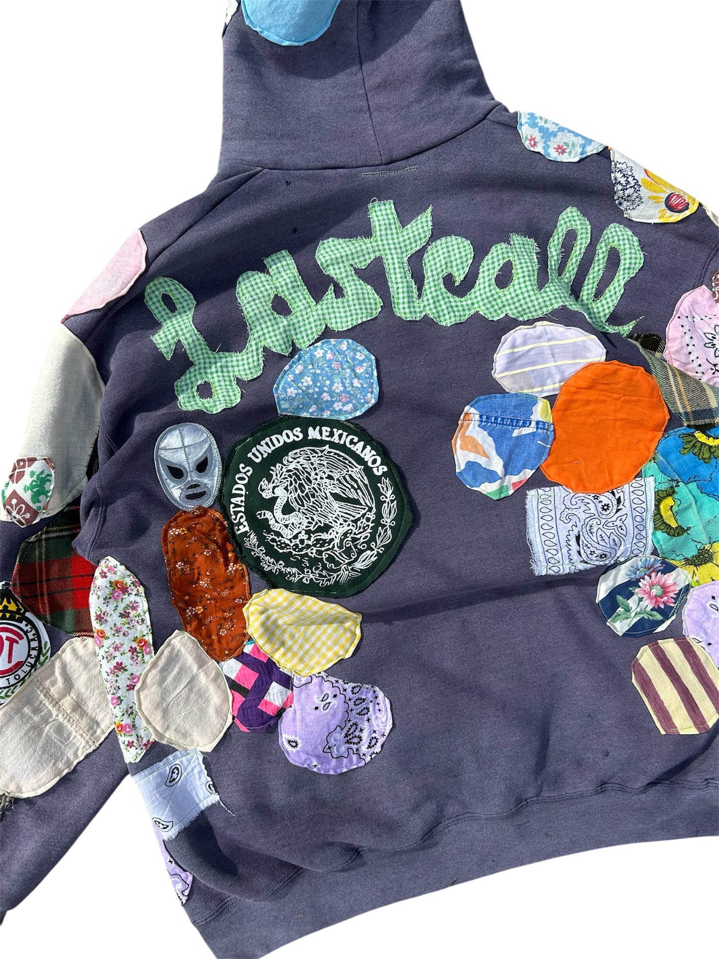 Patched up vintage Westbrook hoodie